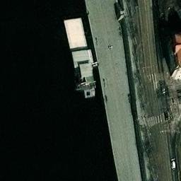 Sand Volleyball Court — aerial view