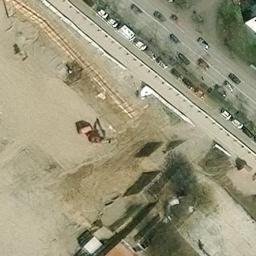 Biebrich Beach Volleyball Court #2 — aerial view