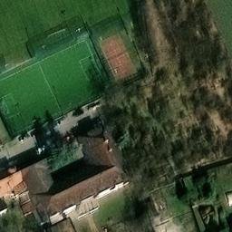 Volleyball Court — aerial view