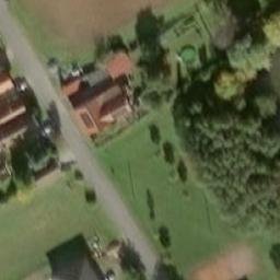 Sand Volleyball Court — aerial view