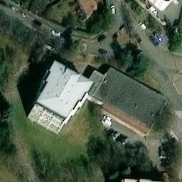Grass Volleyball Court — aerial view