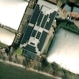 Sand Volleyball Court — aerial view