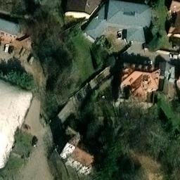 Sand Volleyball Court — aerial view