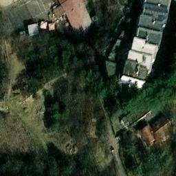 Sand Volleyball Court — aerial view