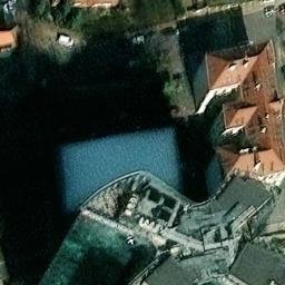 Volleyball Court — aerial view