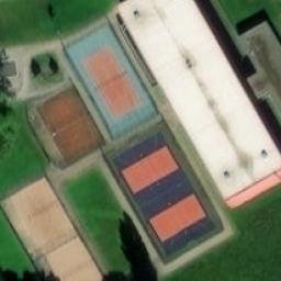 Volleyball Court — aerial view