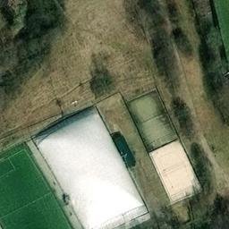 Volleyball Court near Praha — aerial view