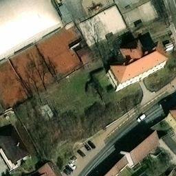 Volleyball Court — aerial view