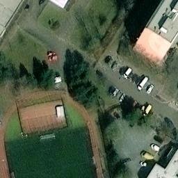Volleyball Court — aerial view