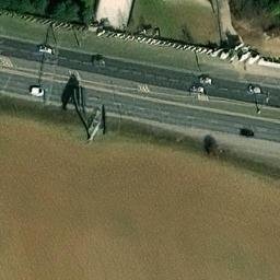 Volleyball Court near Praha — aerial view