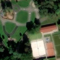 Volleyball Court — aerial view