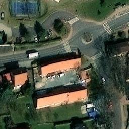Volleyball Court — aerial view