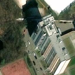 Sand Volleyball Court — aerial view