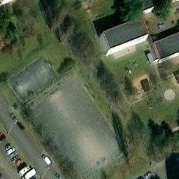 Volleyball Court — aerial view