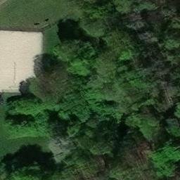 Sand Volleyball Court, Dreieich — aerial view