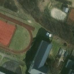 Sand Volleyball Court — aerial view
