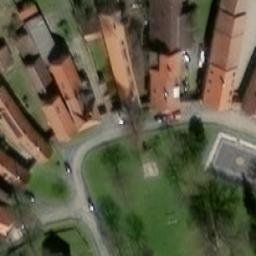 Volleyball Court — aerial view