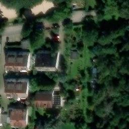 Sand Volleyball Court, Langen (Hessen) — aerial view