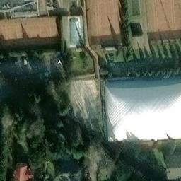 Sand Volleyball Court — aerial view
