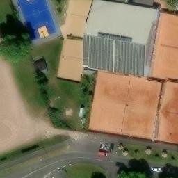 Leider Beach Volleyball Court #1 — aerial view