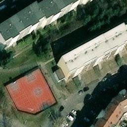 Volleyball Court near Praha — aerial view