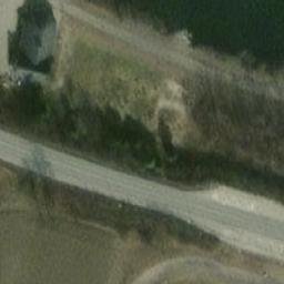 Sand Volleyball Court — aerial view
