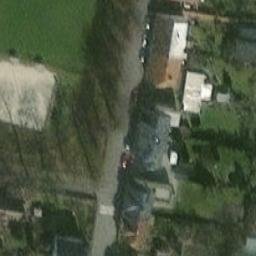 Sand Volleyball Court — aerial view