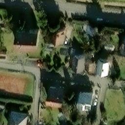 Volleyball Court near Kunice — aerial view