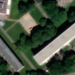 Volleyball Court near Chrudim — aerial view