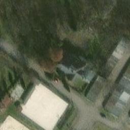 Sand Volleyball Court — aerial view