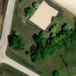 The Grove - Community Beach Volleyball Courts — aerial view