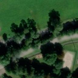 Sand Volleyball Court in Maring-Noviand, Rheinland-Pfalz — aerial view