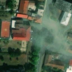 Multifunkční hřiště — aerial view
