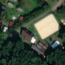Plážový volleyball — aerial view