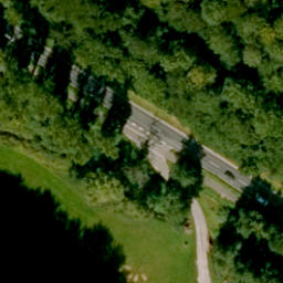 Volleyball Court, Leidersbach — aerial view