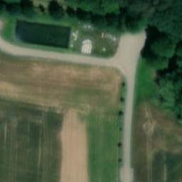 Volejbalové hřiště — aerial view