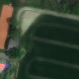Volejbalové hřiště — aerial view