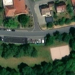 Rügshofen Beach Volleyball Court — aerial view