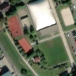 Volleyball Court — aerial view