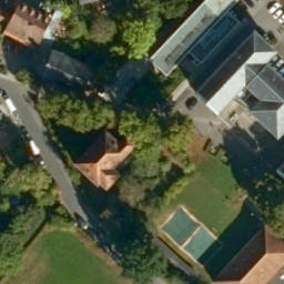 Gärtnerstadt Beach Volleyball Court — aerial view