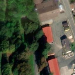 Grass Volleyball Court — aerial view