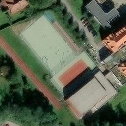 Volleyball Court — aerial view