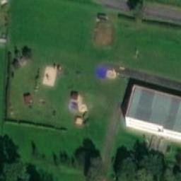 Volleyball Court — aerial view