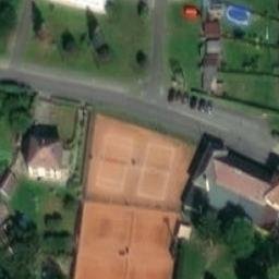 Volleyball Court — aerial view