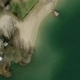Sand Volleyball Court, Riedstadt — aerial view