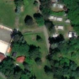 Sand Volleyball Court — aerial view