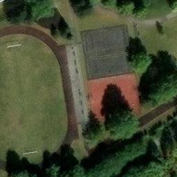 Volleyball Court — aerial view