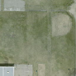 East End Beach Volleyball Court #3 — aerial view