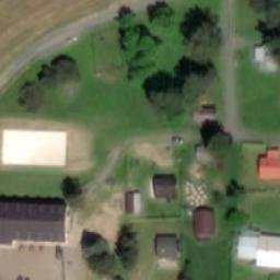 Sand Volleyball Court — aerial view