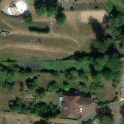 Volleyball Court, Breuberg — aerial view